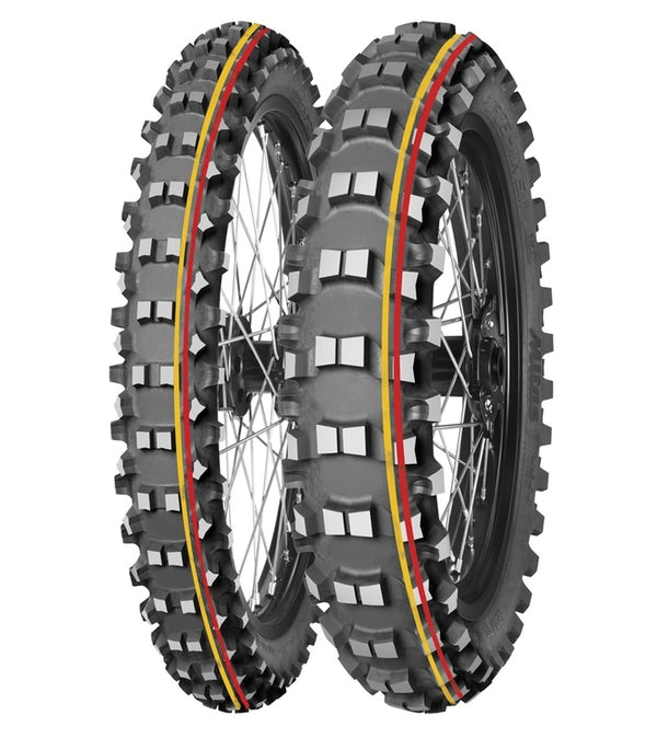MITAS TION TERRA FORCE-MX SM 110/90-19 NHS 62M TT miękki do średniego czerwonego żółtego
