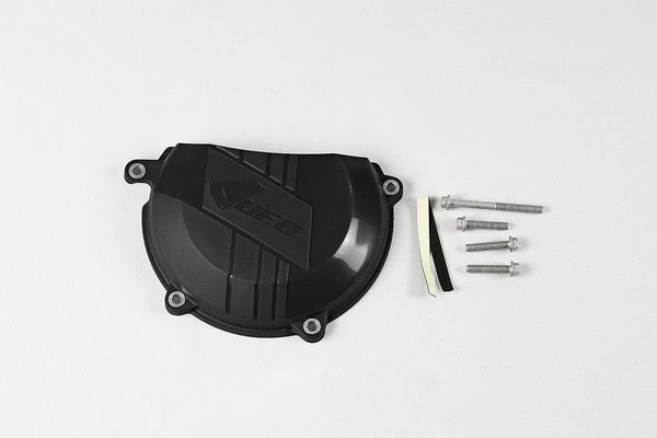 UFO CVR Clutch SXF450 13-15 BK AC02424
