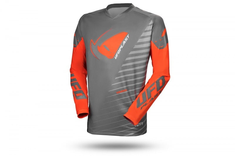 Koszulka krzyżowa UFO Kimura Jersey Grey /Orange