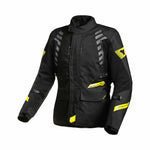 Macna laminated textile mc jacket ultimax black /flu