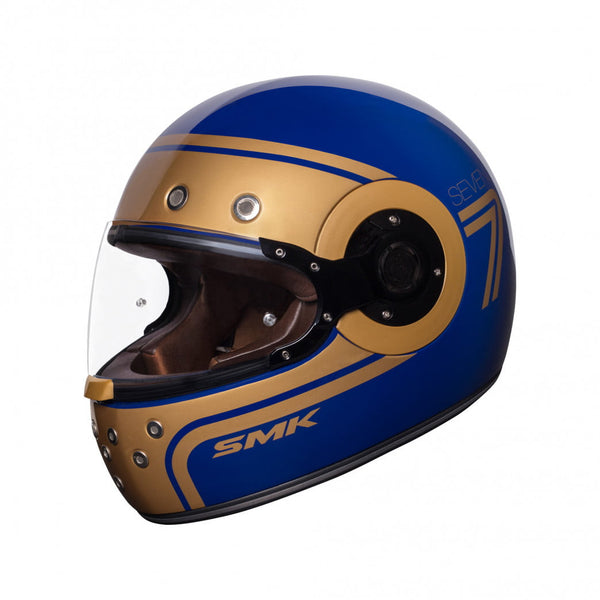 SMK Integral Mc-Helmet Retro Seven Blue 