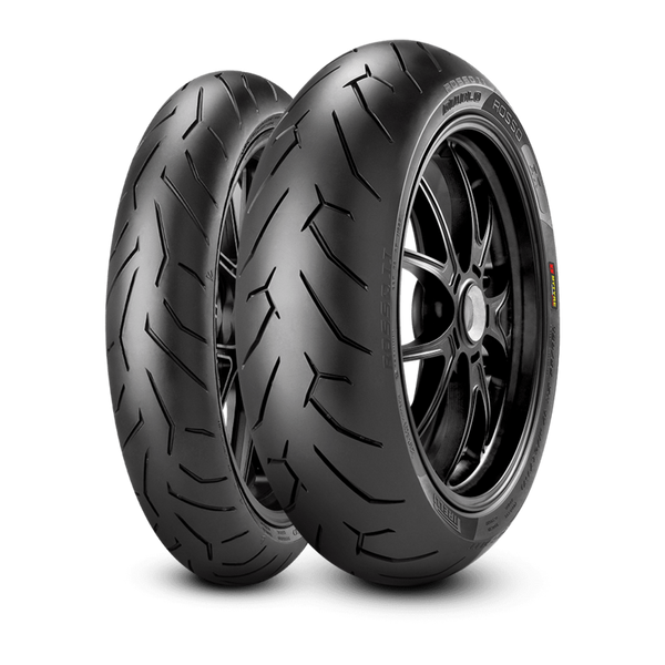Pirelli Tire Diablo Rosso II 180/55 ZR 17 m/c (73W) TL