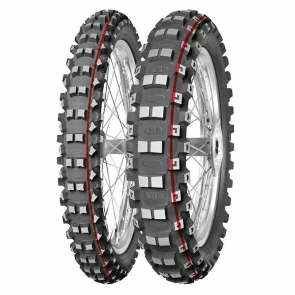 MITAS TION TERRA FORCE MX MH 60/100-14 NHS 29M TT Medium do twardego czerwonego zielonego
