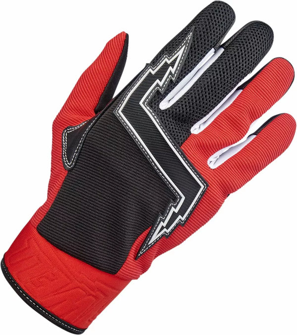 BILTWELL GLOVES BAJA RED/BLK XL 1508-0801-305
