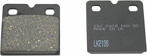 EBC Brake Pad FA wygląda na organiczne FA018