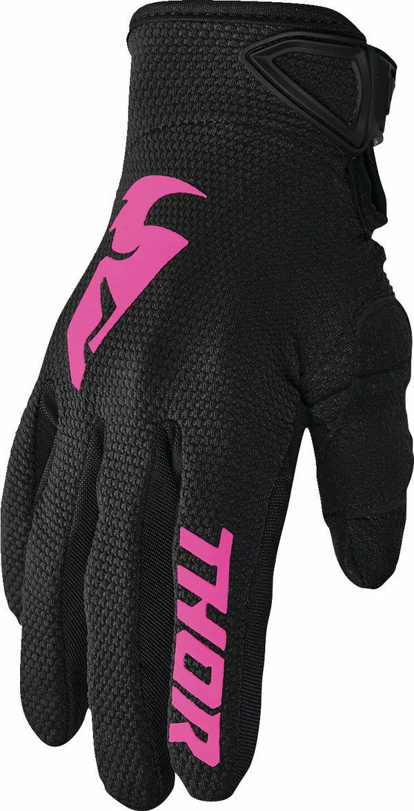 Thor Glove WMN Sektor BK/PK XL 3331-0245