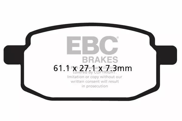 EBC Brake Pad Scooter SFAC169
