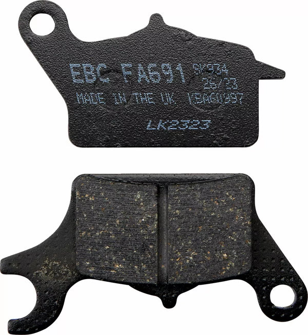 EBC Brake Pad FA wygląda na organiczne FA691