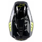 Alpinestars Cross MC Helmet S-M5 Rover Black /Grey /Gulfluo