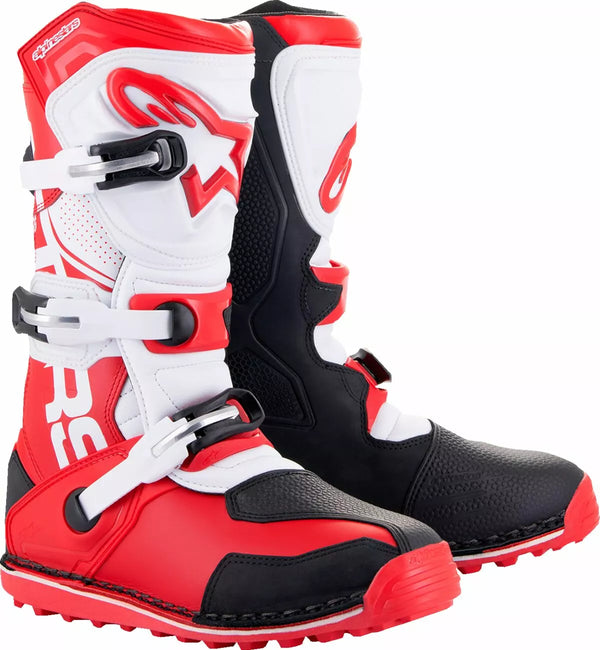 Alpinestars (MX) BOOT TECH-T RED/BK/WT 10 2004017-3016-10