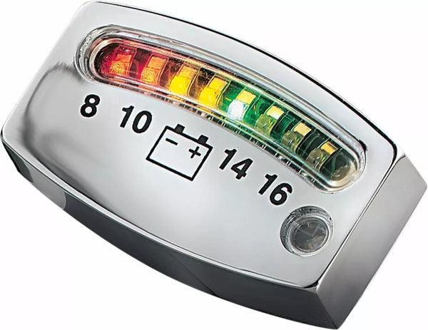Chrome Kur4219 Kuryakyn Gauge Bateria