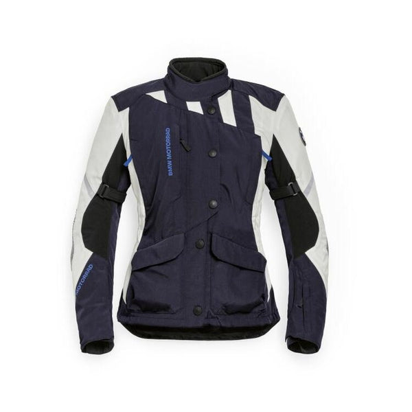 BMW Women Textile MC Kurtka Pacedry Adventure Blue