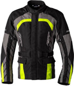 Rst textile mc-jacket alpha 5 black /flu