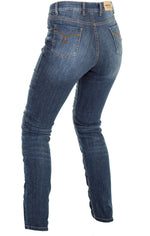 Richa Lady Kevlar Mc-Jeans Nora umyta niebieska