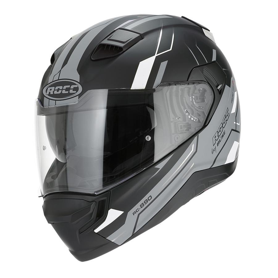 ROCC 891 Integral MC Helmet Black /Grey