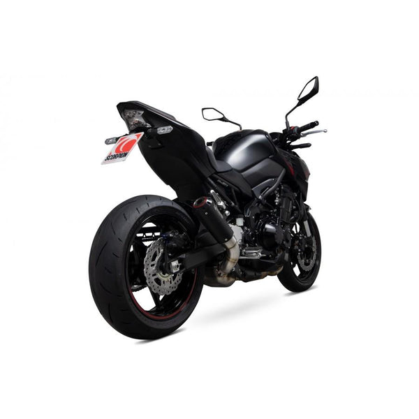 Kawasaki Z900 2020-2025 Czerwony zasilany rękaw z powlekaniem ceramicznym. Nie pasuje do nas model.