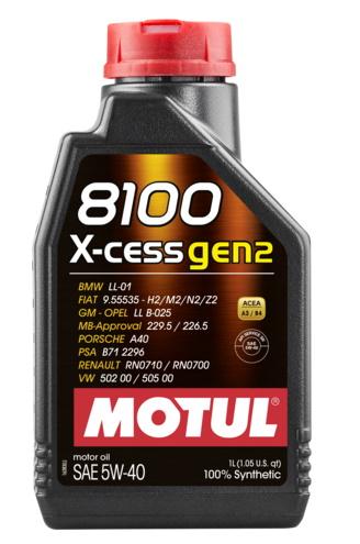 Motul 8100 X-in-gen2 5W-40 1L (12pcs/tektura)