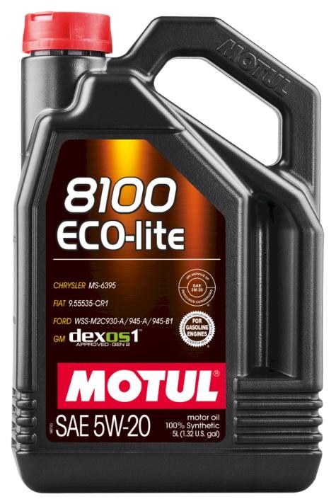Motul 8100 Eco-Lite 5W20 5L (4 szt./Karton)