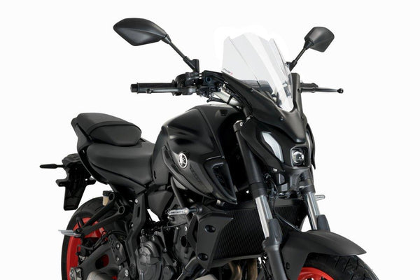 Sematyki przedni N.G. Turing Yamaha MT07 21- C/Clear