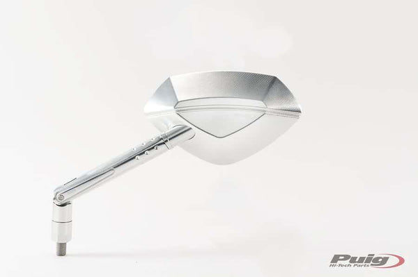 Tylne lusterko hi-tech w homologowanej aluminium S/Left (1PC)