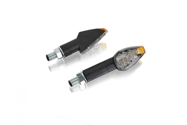 Zamknij światło szczytowe krótkie czarne diody homologowane