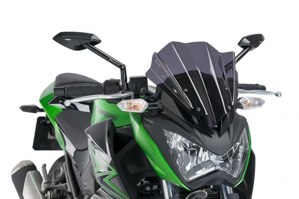 Sport nowej generacji Kawasaki Z300 15-18 Ciemny dym