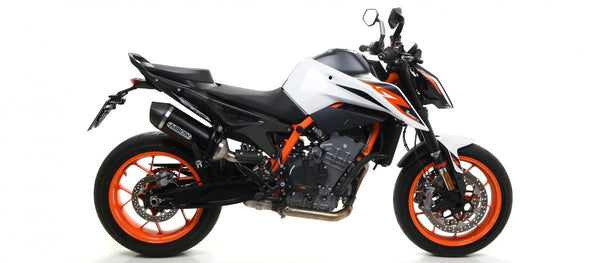 KTM Duke 790 18/20 - KTM Duke 890 R 20 Ohm. Aluminum Dark Race Tech Silencer