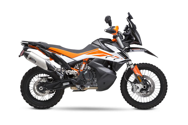 790/890 Adventure 19-23/ 22-23 Nordic countries 901 RS-4 Stainless Slip-On Exhaust, W/ Stainless Muffler