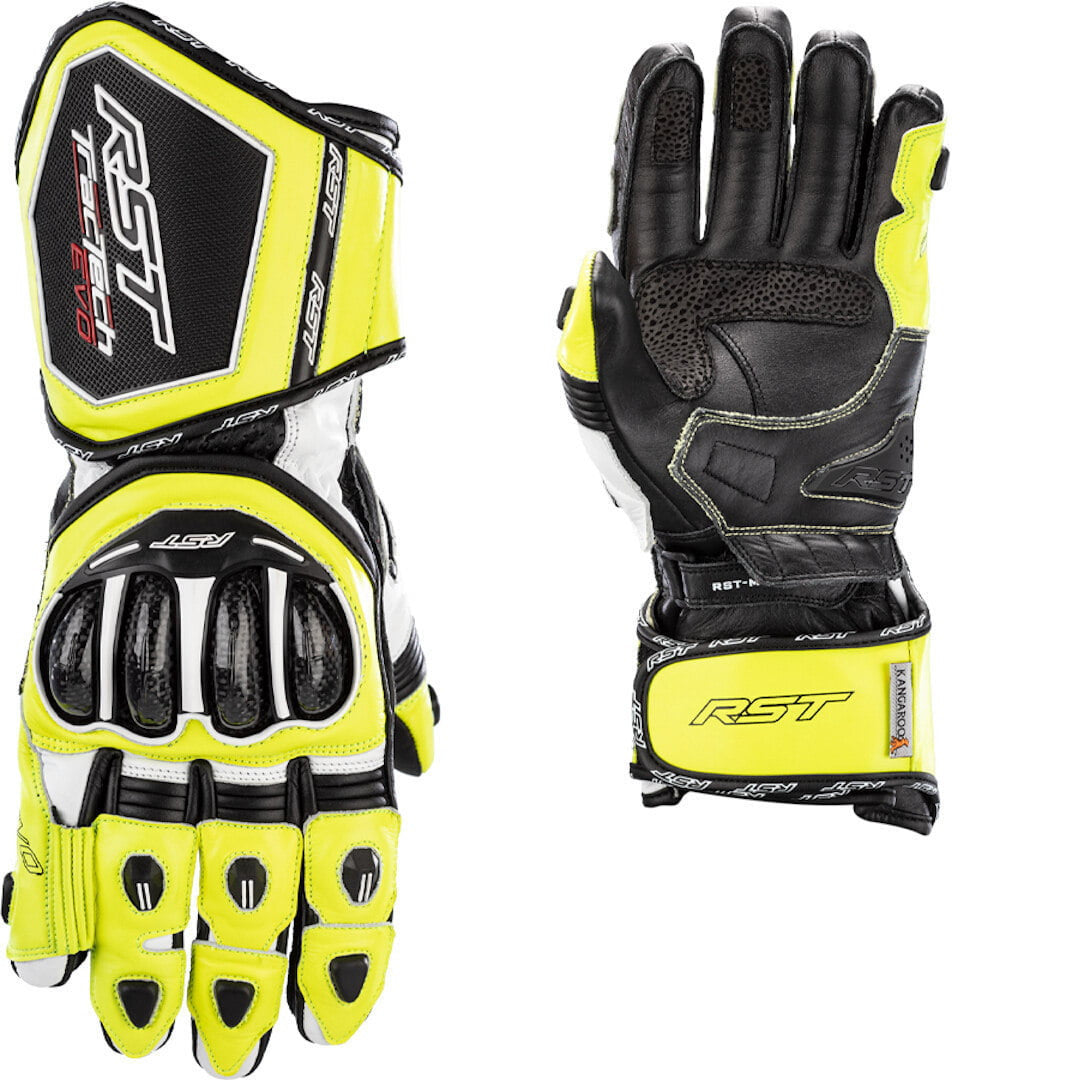 RST Sport Mc-Gloves Tractech Evo 4 żółty