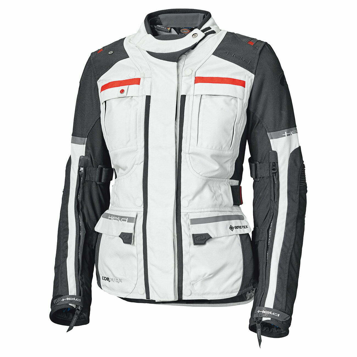 Trzymał Dam Gore-Tex® Tekstyle MC Jacket Carese Evo Grey