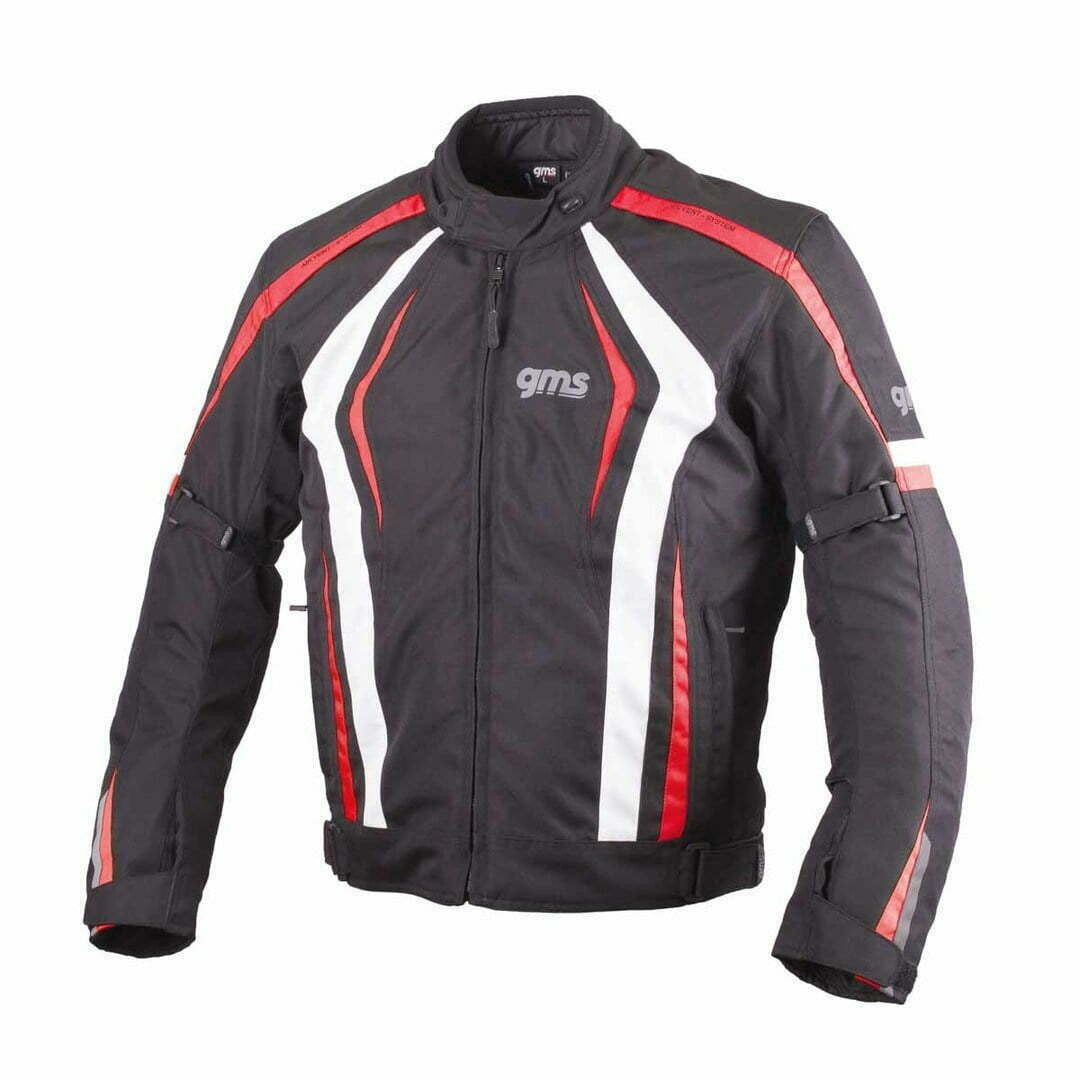 GMS Textile MC Kurtka Blouson Pace Black /White /Red