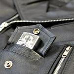 Ozone Mc-Leather Kurtka Ramones Black