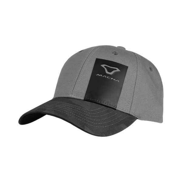 Macna Cap Baseball Stripe Grey