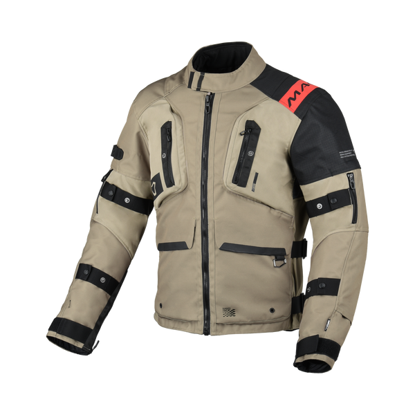 Macna Textile MC jacket Higera Taupe