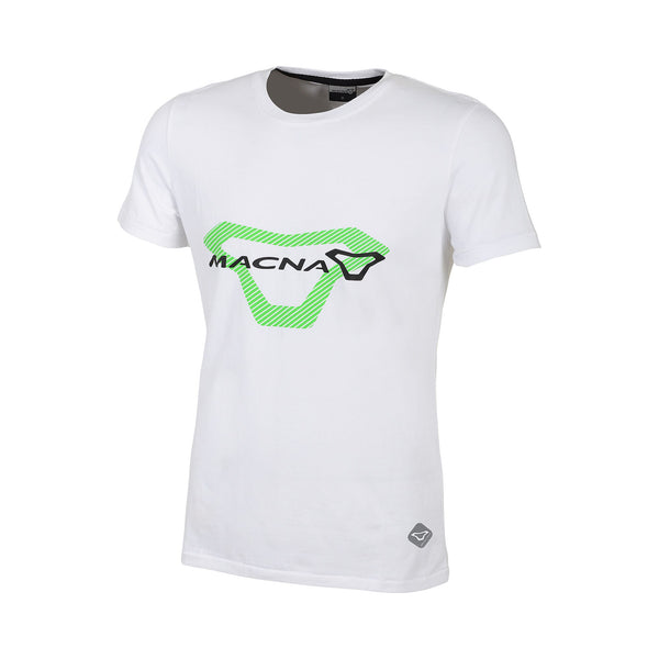 T-shirt Macna, logo białe/zielone/czarne