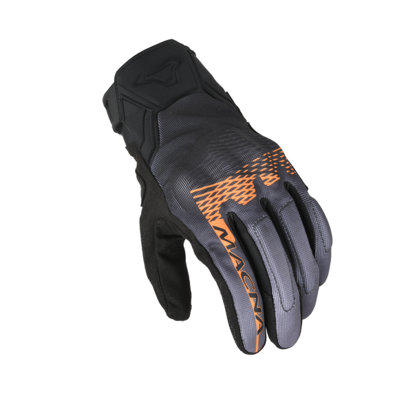 Rękawiczki motocyklowe MACNA, Recon 2.0 Black/Grey/Orange