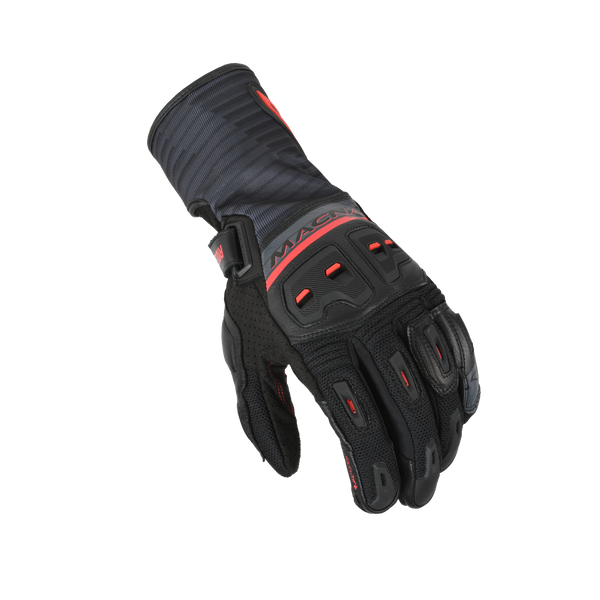 Rękawiczki motocyklowe Macna, Shellar Black/Red