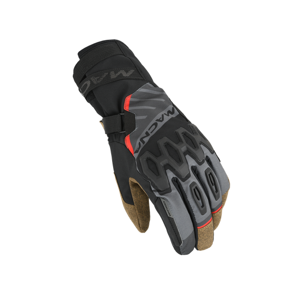 Rękawiczki motocyklowe Macna, Tyrian RTX Taupe/Brown/Black