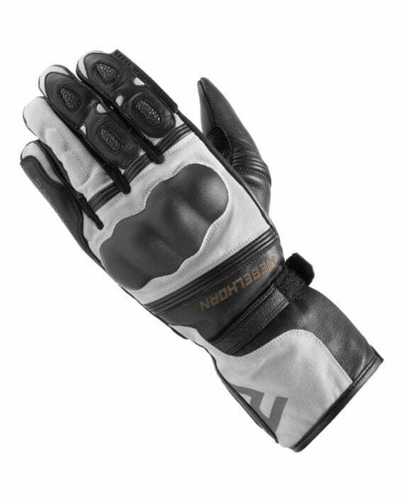 Rebelhorn MC Gloves Patrol Long Black /Grey