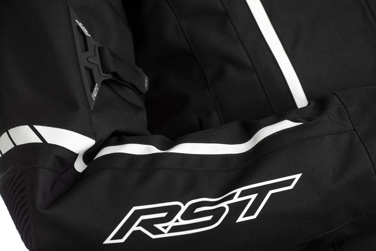 RST TEXTILE MC-Jacket Axis Black /White