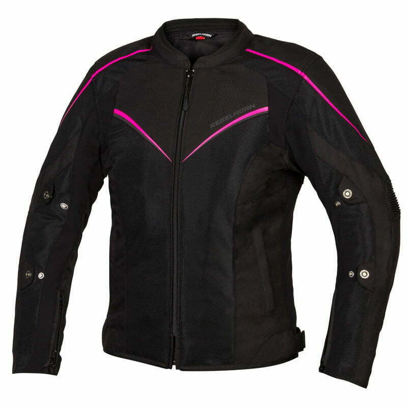 Rebelhorn Dam Tekstile MC Kurtka Hiflow IV Black /Pink