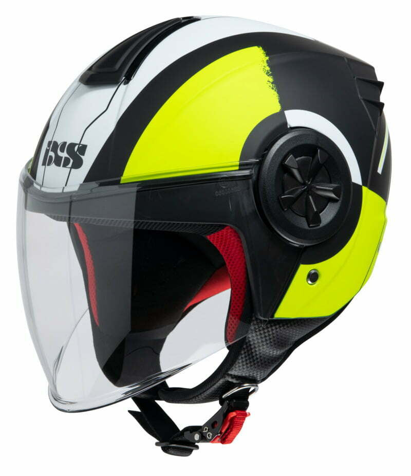 IXS Open MC Helmet 851 2.0 Black /Flu