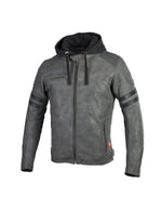 Seca skórzana MC-Jacket Horn II Grey