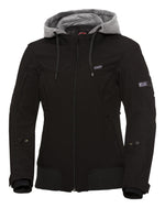 iXS Damska kurtka softshell Mc-Jacka So Moto Czarna 