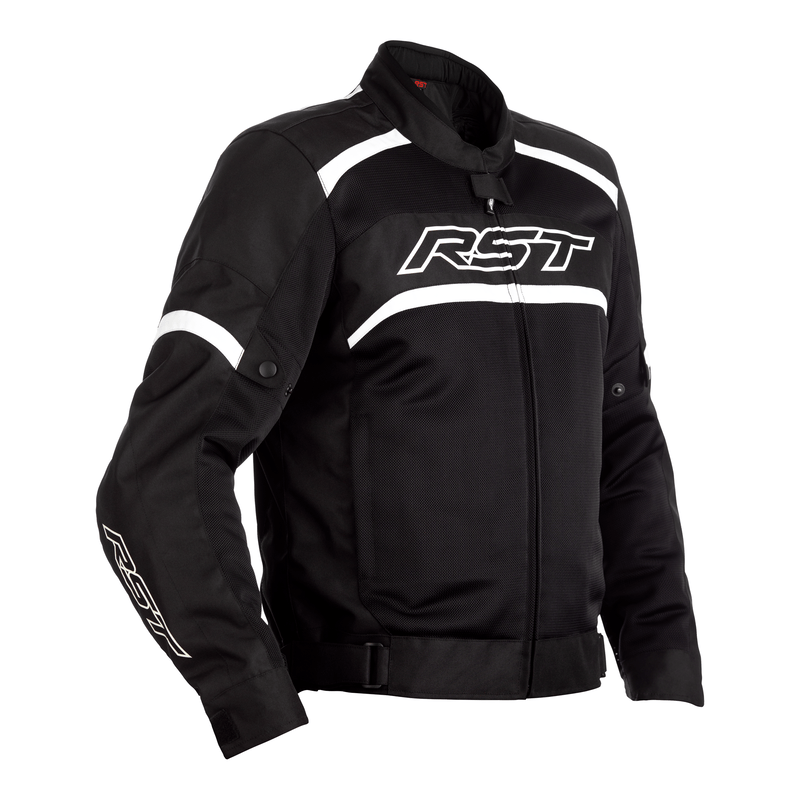 RST Tekstylia Mc-Kurtka Pilot Czarna /Biała 