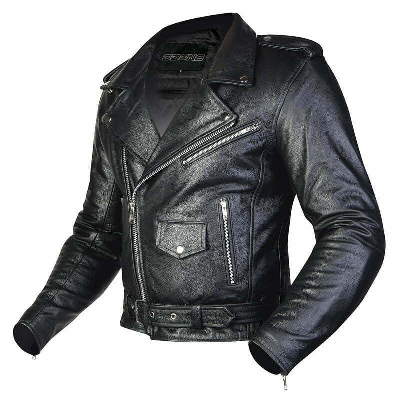 Ozone Mc-Leather Kurtka Ramones Black