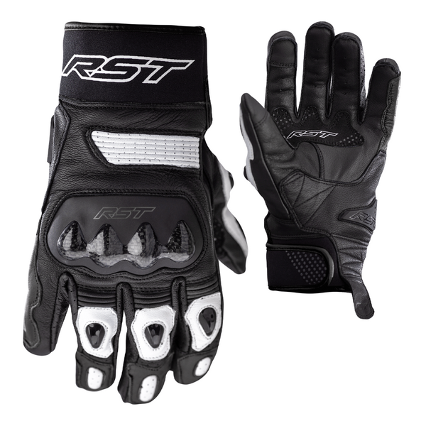 RST MC Gloves Freestyle II Black /White