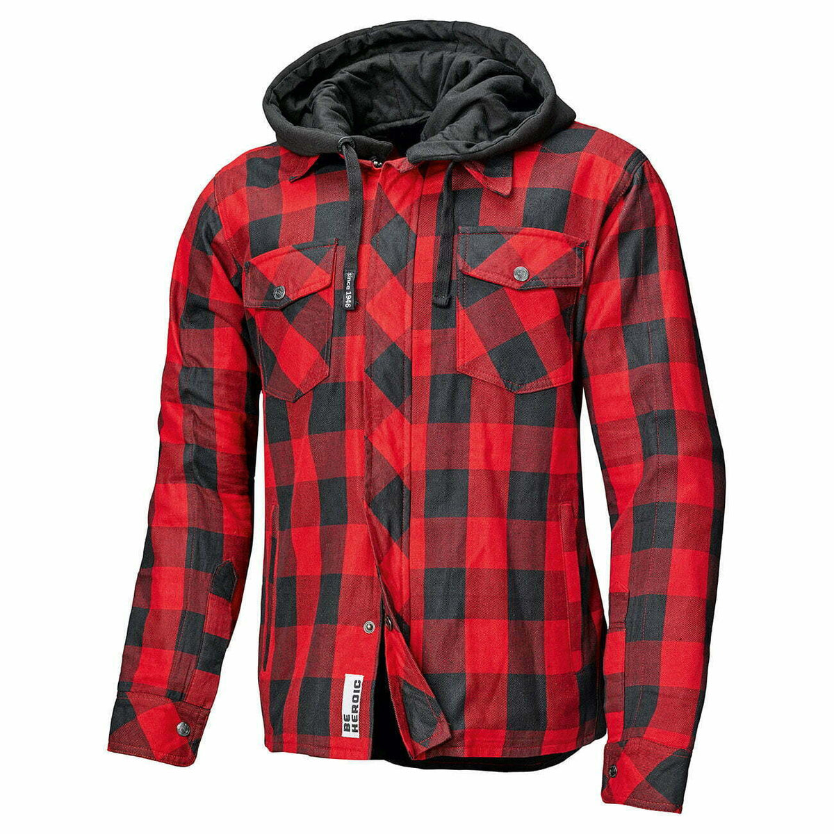 Holding Kevlar MC Shirt Lumberjack II Black /Red