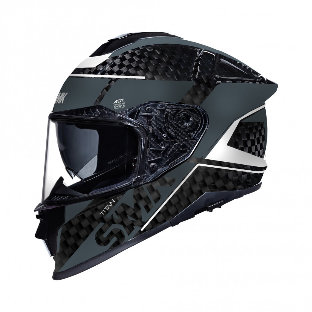 SMK Integral MC Helmet Nero White