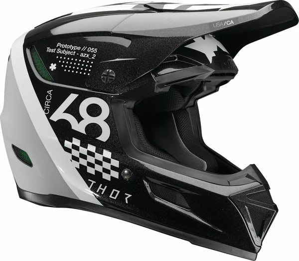 Thor Helmet Reflex Sport Riot BK/WH 0110-8779